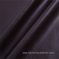 Artificial suede backing PU faux leather material